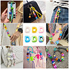 20Pcs UV Plating Opaque Acrylic European Beads OACR-TADJ0001-16D-6