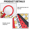 Sports Themes Polyester Elastic Ties Hair Accessories OHAR-WH20011-12A-7