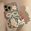 Cute Cartoon Cat TPU Plastic Mobile Phone Cover PW-WGF333E-06-2