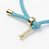 Cotton Twisted Cord Bracelet Making MAK-L012-01-2