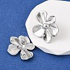 304 Stainless Steel Stud Earrings EJEW-I323-01P-01-2
