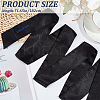 Satin Cloth Ribbon Wrap Around Chain Belt AJEW-WH0314-198E-2
