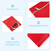 6Pcs 6 Colors Imitation Leather Jewelry Storage Zipper Bags ABAG-TA0001-72A-5