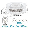 DIY Chain Bracelet Necklace Making Kit DIY-AR0003-67B-2