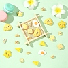 40Pcs 10 Styles Opaque Resin Cabochons CRES-YW0002-66-4