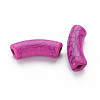 Opaque Crackle Acrylic Beads MACR-S372-001N-002-2