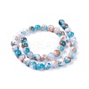 Natural Persian Jade Beads Strands G-E531-C-24-2