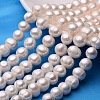 Natural Cultured Freshwater Pearl Beads Strands PEAR-E004-40-01-1
