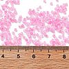 Transparent Colours Glass Seed Beads SEED-H003-01F-4