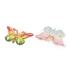 Printed Translucent Acrylic  Pendants OACR-T028-17B-2