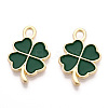 Rack Plating Alloy Enamel Pendants LS-ENAM-N055-088-06LG-2