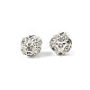 Brass Rhinestone Beads RB-A019-8mm-01S-2