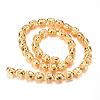 Electroplate Non-magnetic Synthetic Hematite Bead Strands G-Q465-28G-2