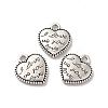 Tibetan Style Alloy Charms TIBE-B001-64AS-1