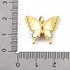 Brass Micro Pave Cubic Zirconia Pendants KK-K371-46G-03-3