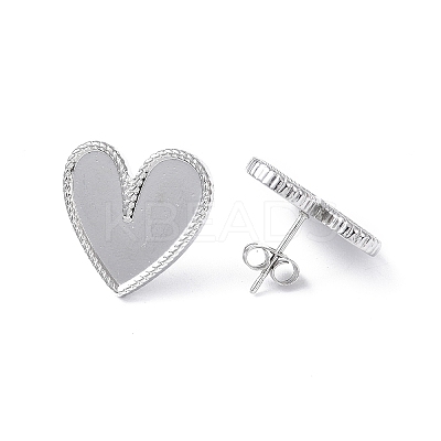 Non-Tarnish 304 Stainless Steel Stud Earring for Women EJEW-I285-32P-1