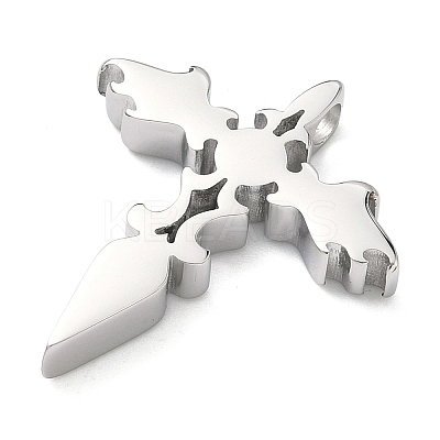 Easter 304 Stainless Steel Pendants STAS-G384-01H-P-1