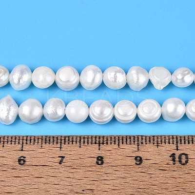 Natural Cultured Freshwater Pearl Beads Strands PEAR-T006-15D-1