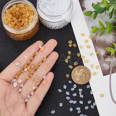 60G 2 Bottles Oval Hot Melt Adhesive Granules FIND-CP0001-04-1