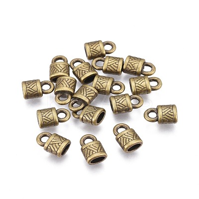 Tibetan Style Alloy Cord Ends K0PAR071-1