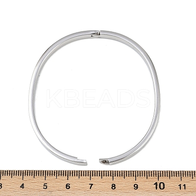 201 Stainless Steel Bangles for Men LS-BJEW-B138-02P-1
