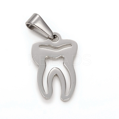 Tarnish Resistant 304 Stainless Steel Pendants STAS-I136-06P-1
