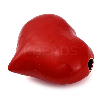 Brass Enamel Beads KK-K339-06-1