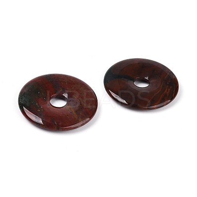 Natural Indian Agate Big Pendants G-T144-43E-1
