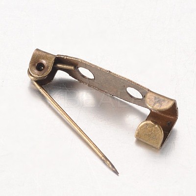 Iron Brooch Findings E035Y-NFAB-1