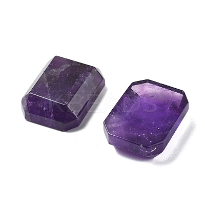 Natural Amethyst Cabochons G-B139-03E-1