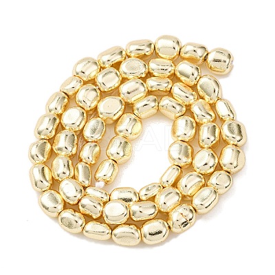 Electroplate Non-magnetic Synthetic Hematite Beads Strands G-L485-17A-G-1