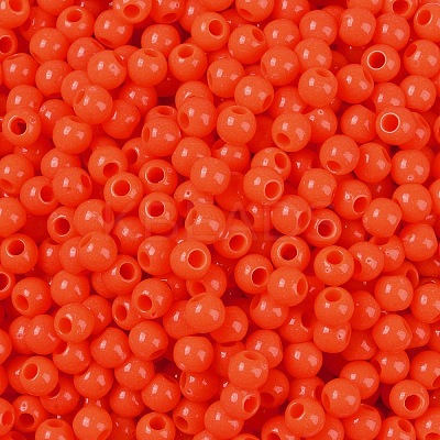 Opaque Acrylic Beads SACR-A007-01A-02-1
