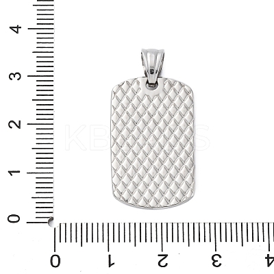 304 Stainless Steel Enamel Pendants STAS-U043-06A-P-1