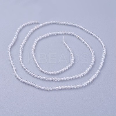 Natural White Topaz Beads Strands G-F619-28-2mm-1