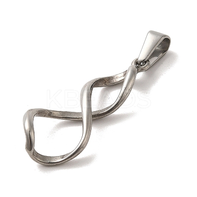 Non-Tarnish 304 Stainless Steel Pendants STAS-B053-29P-1
