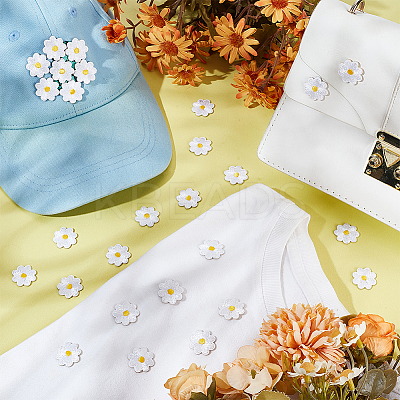 Flower Shape Embroidery Thread Embroidery Ornaments Accessories DIY-WH0568-59-1