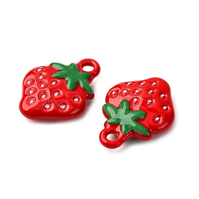 Baking Paint Alloy Pendants FIND-G097-04H-1