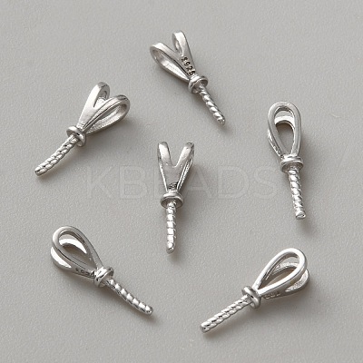 925 Sterling Silver Peg Bails STER-WH0005-25P-1