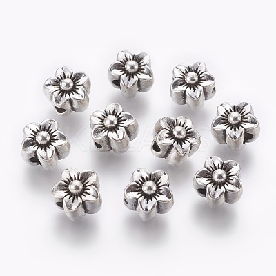 Tibetan Style Alloy Beads MPDL-5452-AS-FF-1