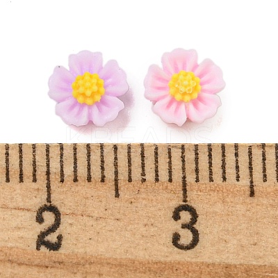 Opaque Resin Decoden Cabochons CRES-I035-01-1