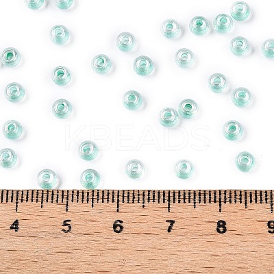 6/0 Transparent Inside Colours Glass Seed Round Beads X1-SEED-N006-004C-1