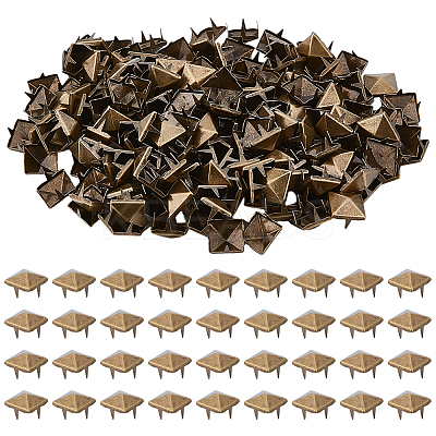 200Pcs Iron Studs Rivets IFIN-GF0001-63AB-1