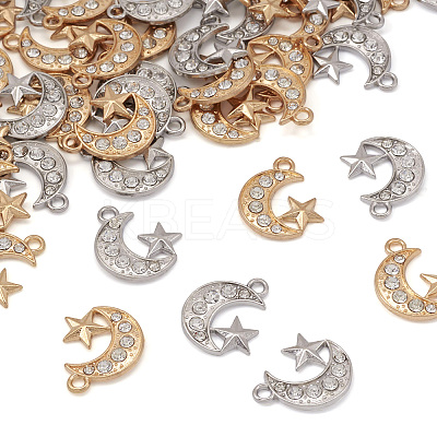 50Pcs 2 Colors Alloy Pendants FIND-TA0004-31-1