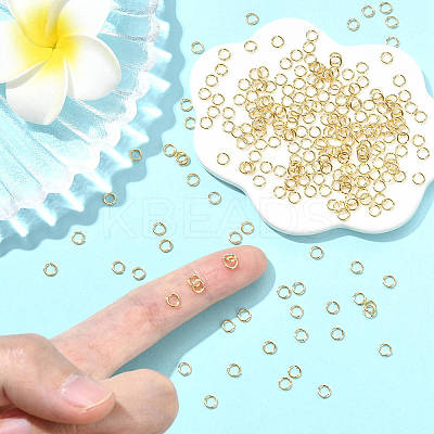 SHEGRACE 30G Brass Open Jump Rings XGRPCN203-238G-1
