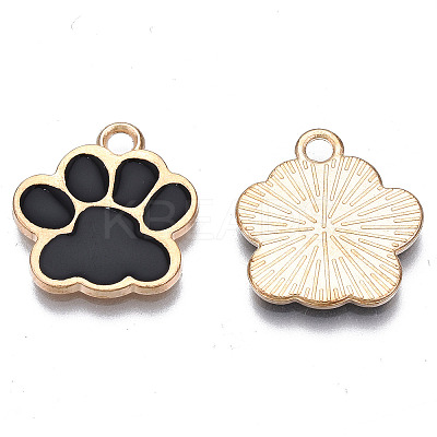 Alloy Enamel Pendants X1-ENAM-T016-22LG-C-RS-1