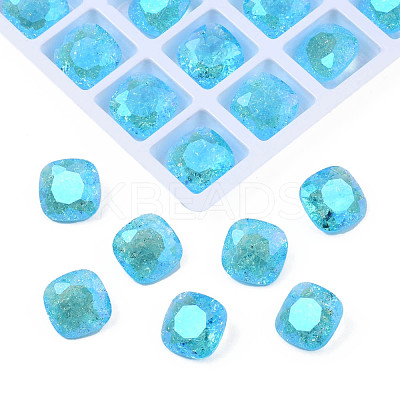 Glass Rhinestone Cabochons MRMJ-N029-02A-09-1