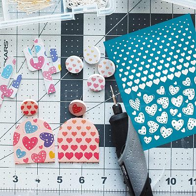 Silk Screen Printing Stencil DIY-WH0341-042-1
