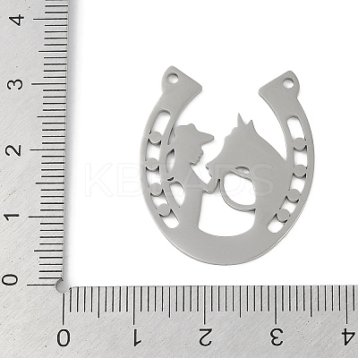 Non-Tarnish 304 Stainless Steel Pendants STAS-L279-025P-1
