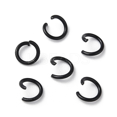 Ion Plating(IP) 304 Stainless Steel Open Jump Rings STAS-H467-03B-6mm-B-1
