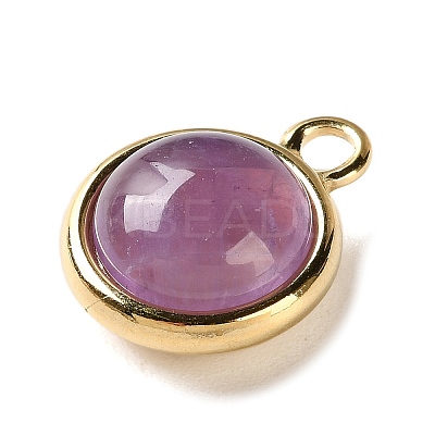 Natural Amethyst Pendants STAS-L022-398E-G-1